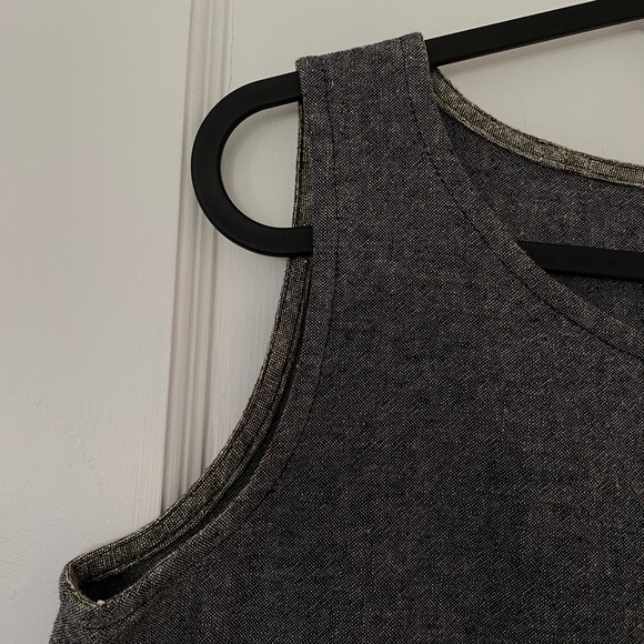 Cotton/Linen Boxy Tank - Picture 2 of 2